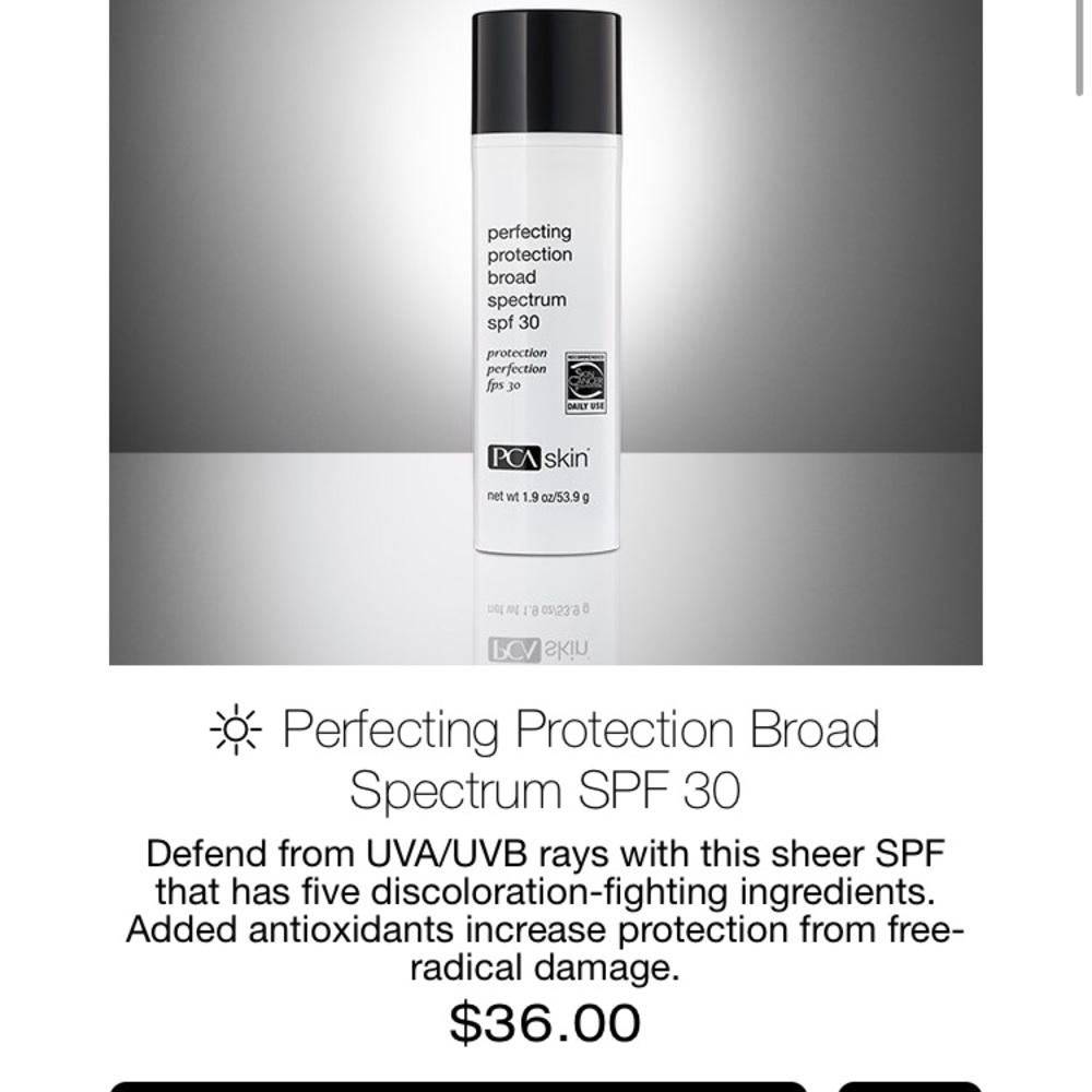 PCA day cream / sunscreen